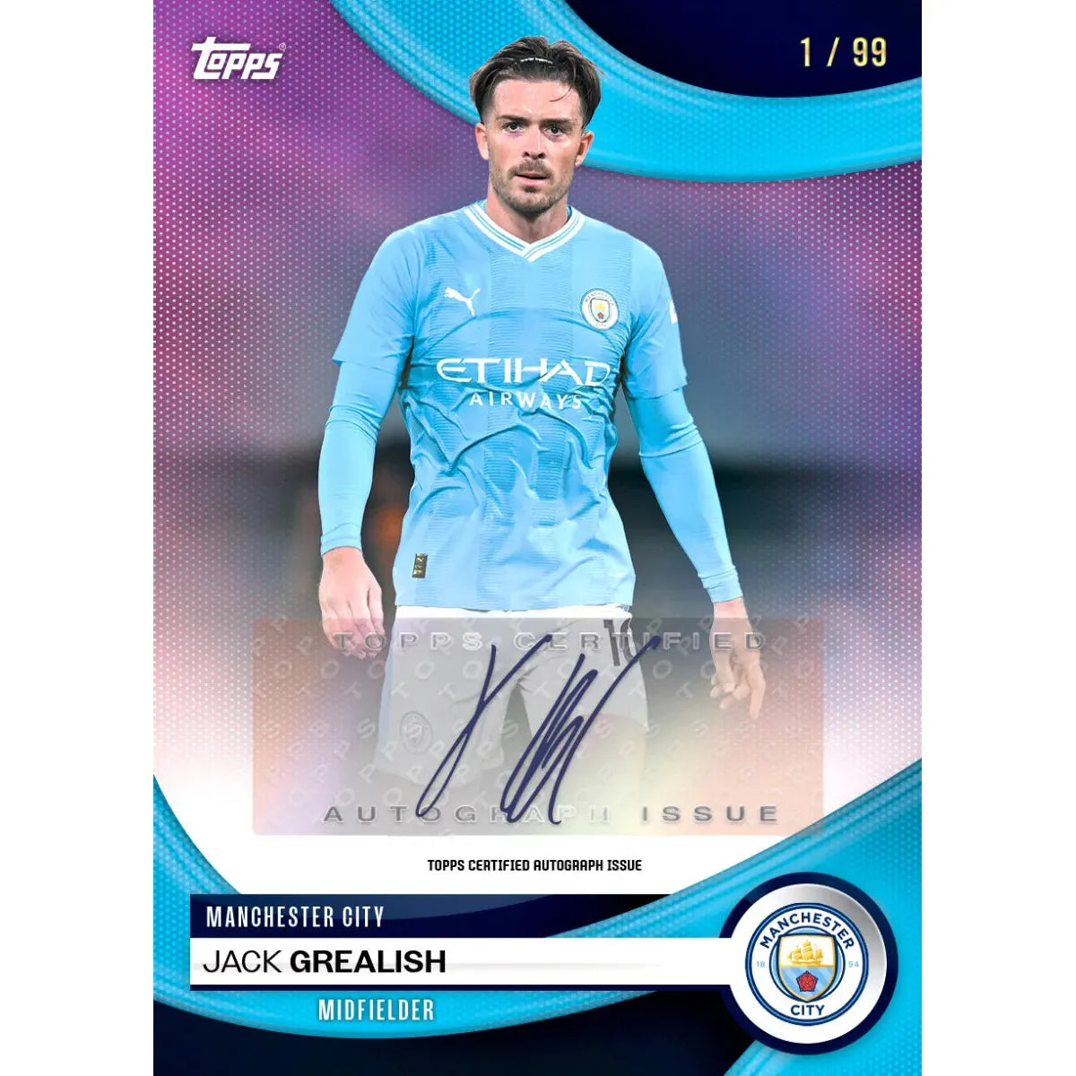 Topps® Manchester City FC Official Team Set 23/24