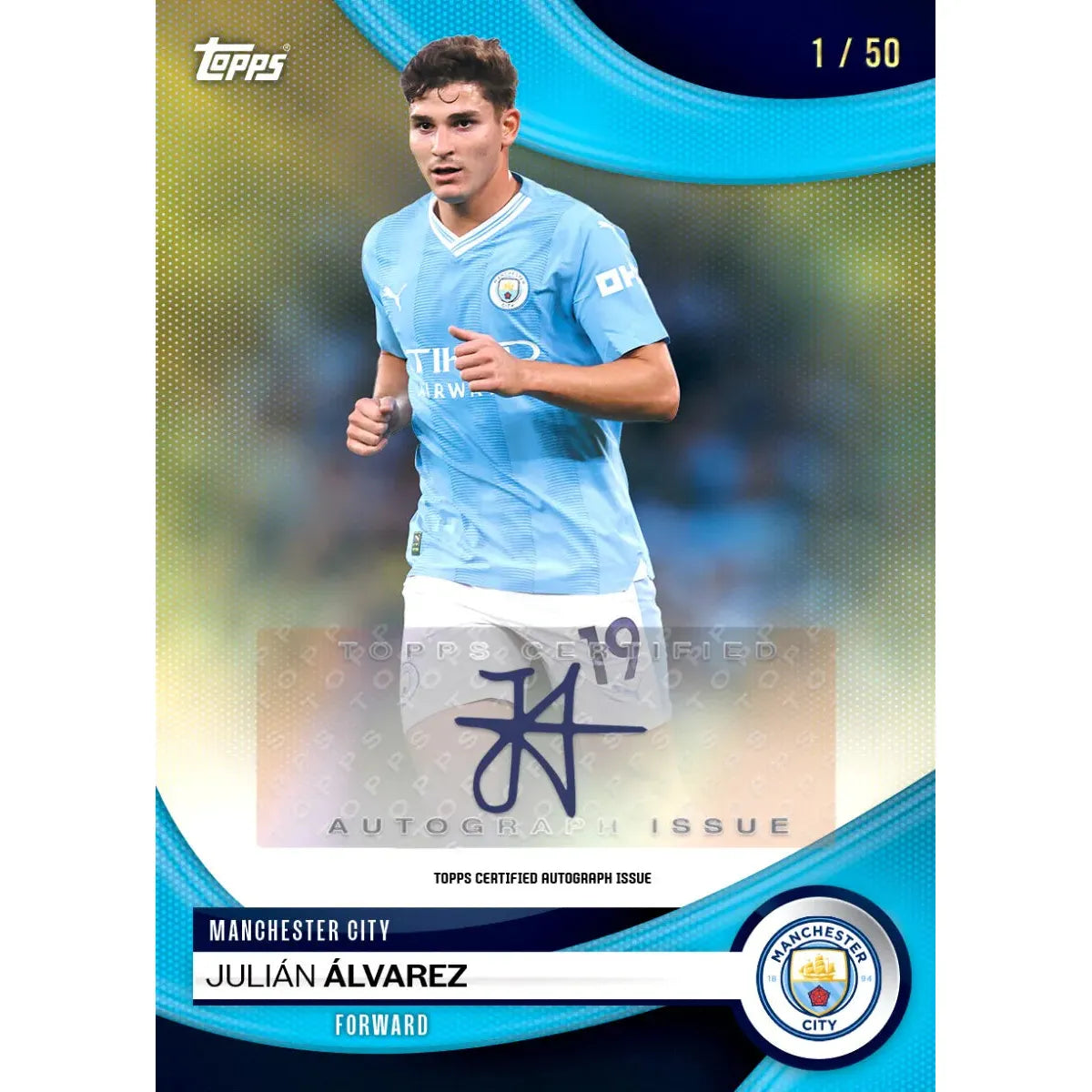 Topps® Manchester City FC Official Team Set 23/24