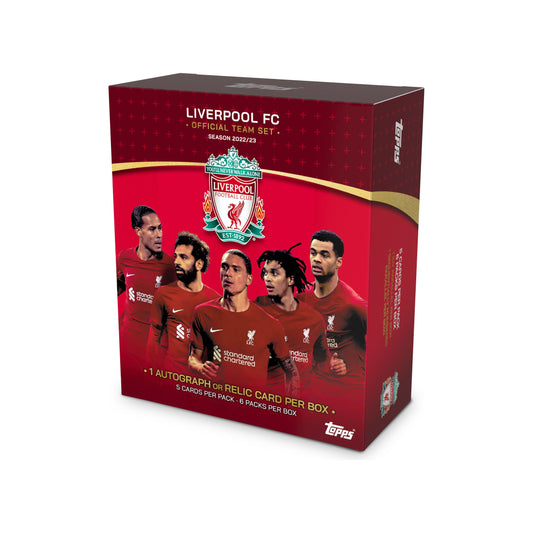 Topps Liverpool FC Team Set 2022/23 Hobby Box