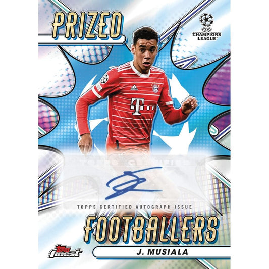 2022-23 Topps Finest UEFA Champions League Hobby Master Box