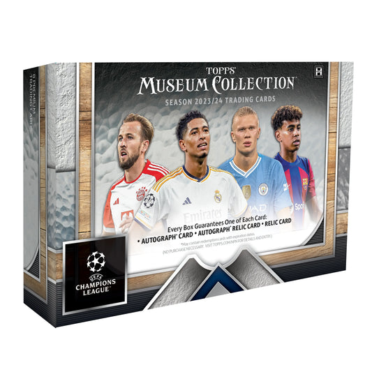 2023-24 Topps Museum Collection UEFA Champions League Hobby Box