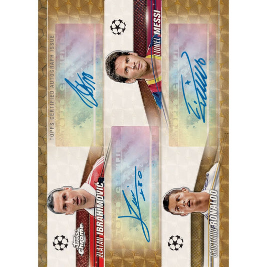 2023-24 Topps Chrome® UEFA Club Competitions - Jumbo Box