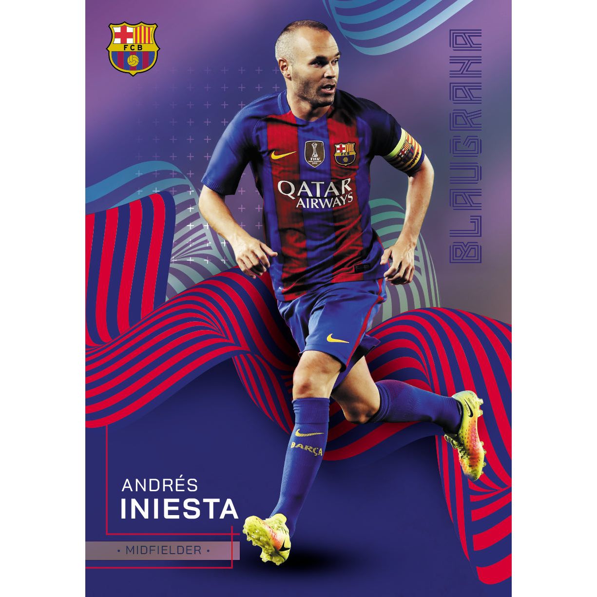 TOPPS CHROME TEAMSET FC BARCELONA-