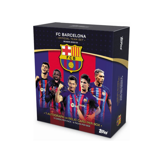 Topps FC Barcelona Team Set 2022/23 Hobby Box