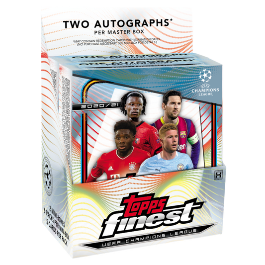 Topps Finest UCL 2020-21 Hobby Box