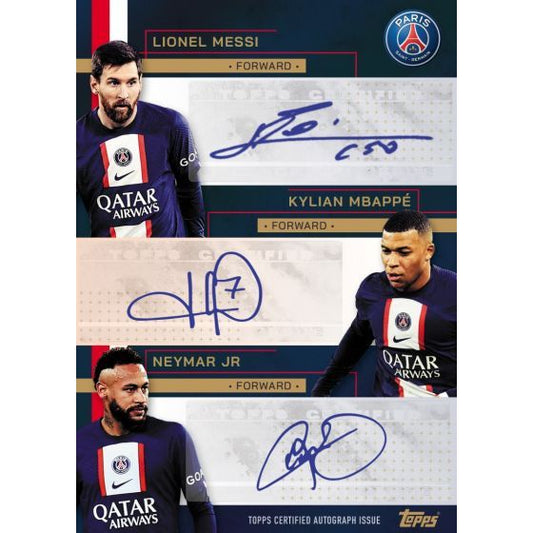 Topps Paris Saint - Germain Team Set 2023 Hobby Box