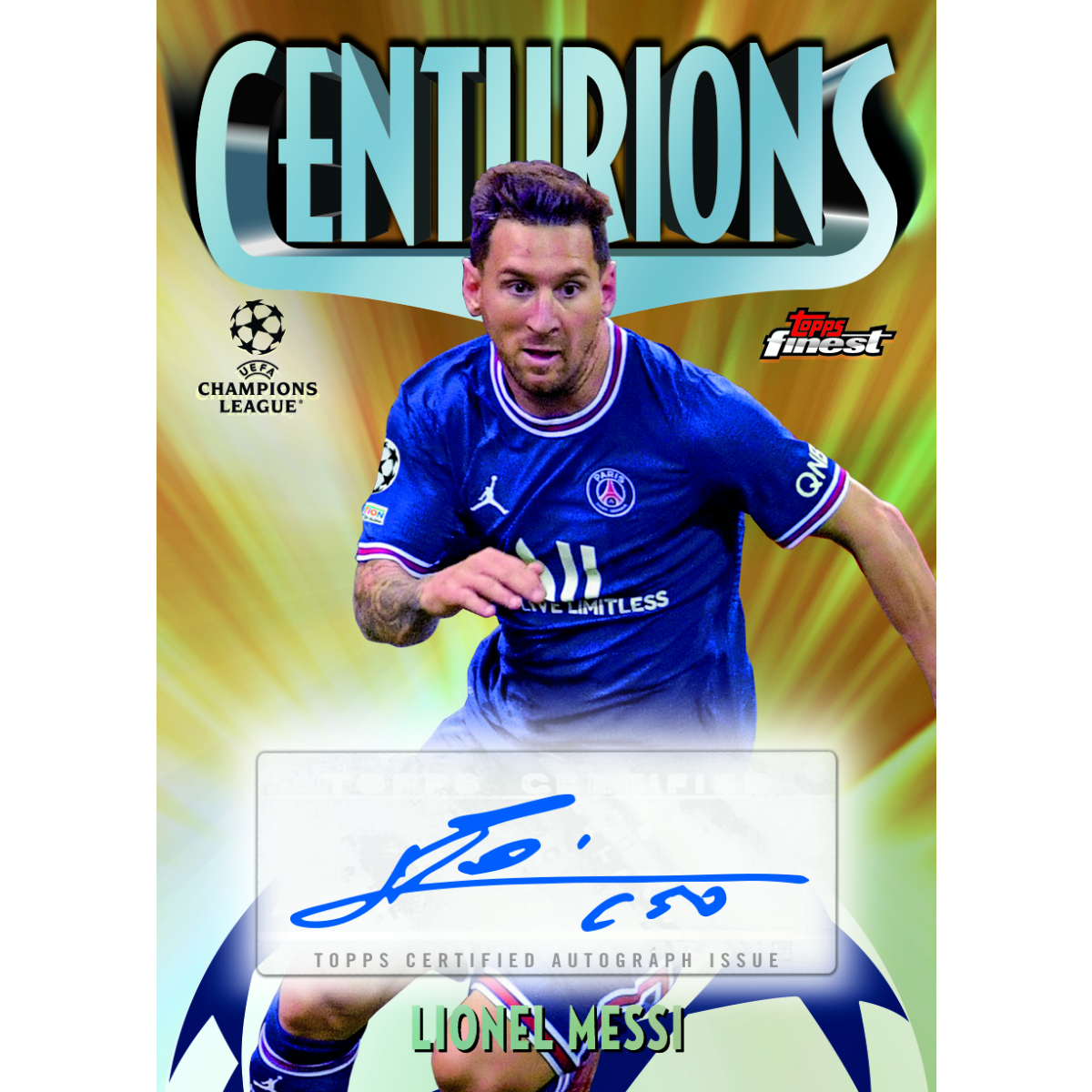 Topps 2021/22 UEFA Champions League Finest Hobby Master Box