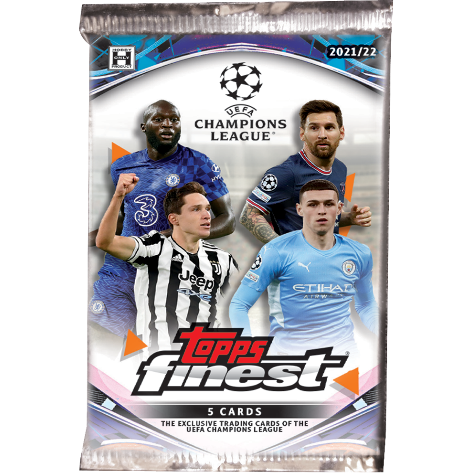 Topps 2021/22 UEFA Champions League Finest Hobby Master Box