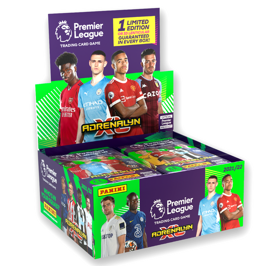 Panini Premier League 2021/22 Adrenalyn XL Single Pack (Box of 24)