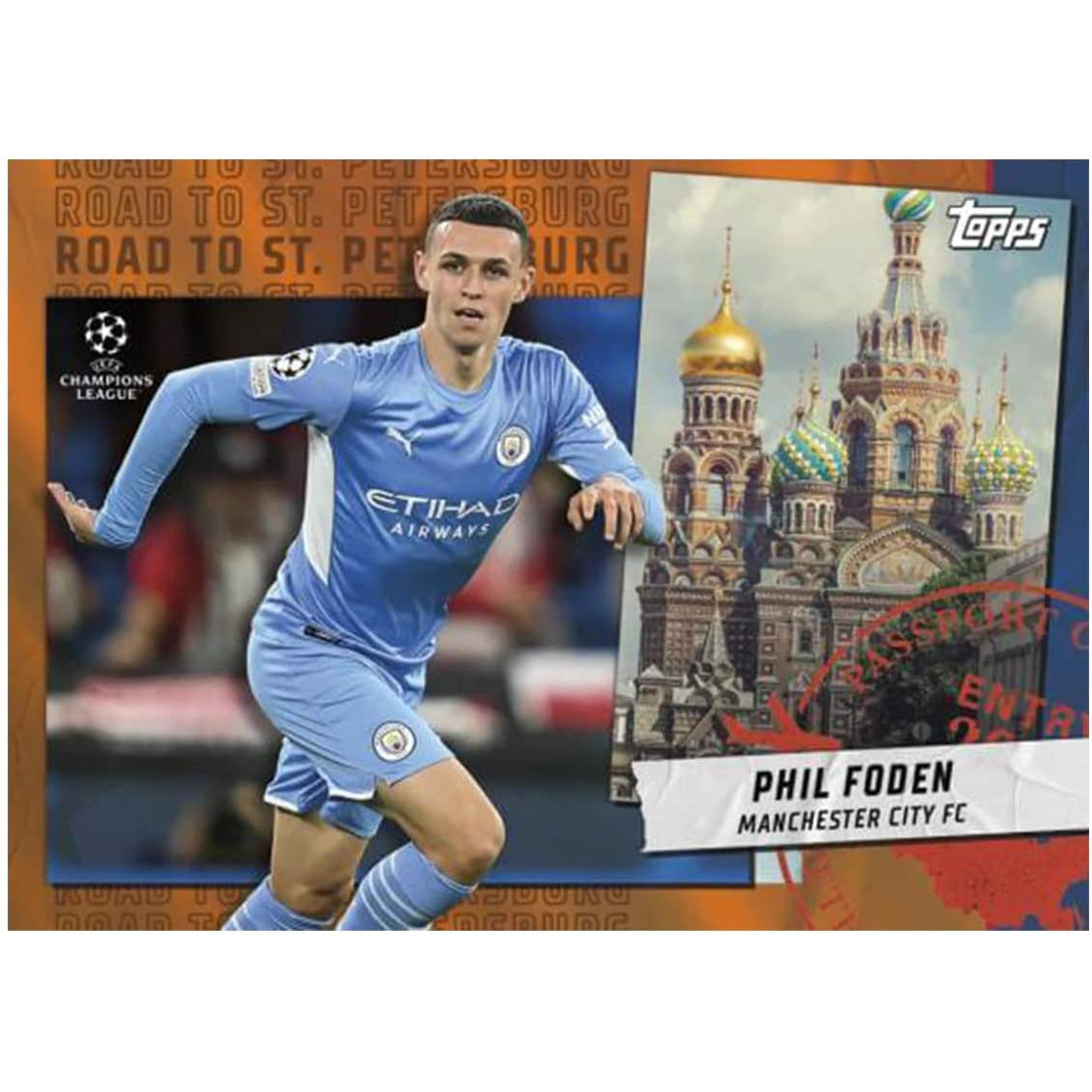 Topps 2021/22 UEFA Champions League Hobby Box (24 Packs)