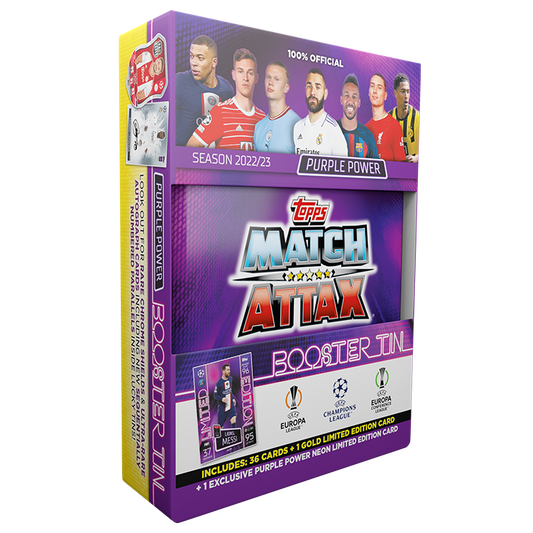 Topps Match Attax 2022/2023 - Mini Tin (Purple Power)