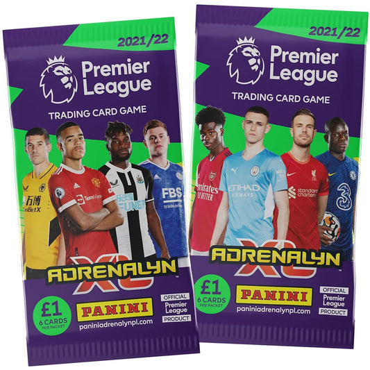 Panini Premier League 2021/22 Adrenalyn XL Single Pack (Box of 24)