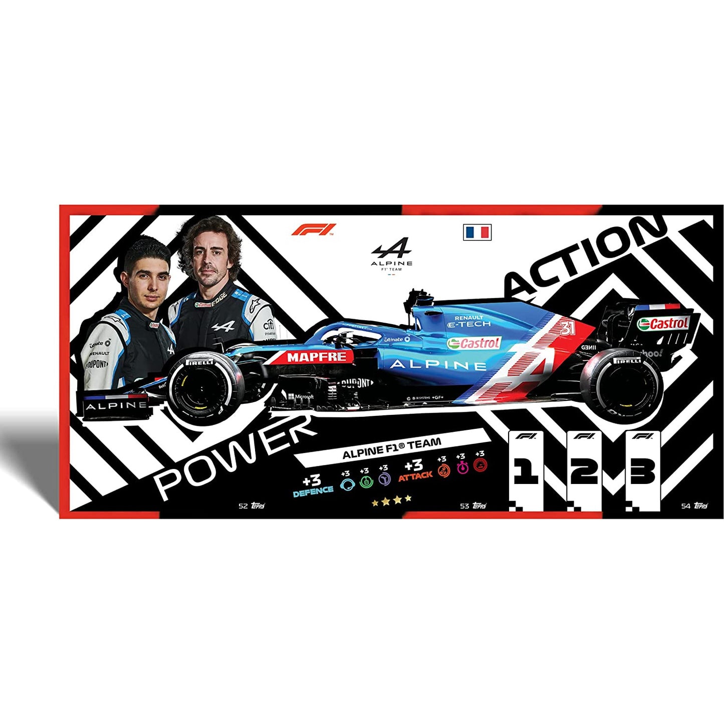 Topps Turbo Attax 2021/2022 - Mini Tin 2 (Ricciardo, Alonso, Giovinazzi)