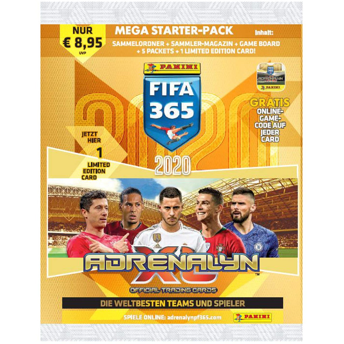 Panini Premier League 2024 Adrenalyn XL Trading Card Game Mega Tin  Assortment
