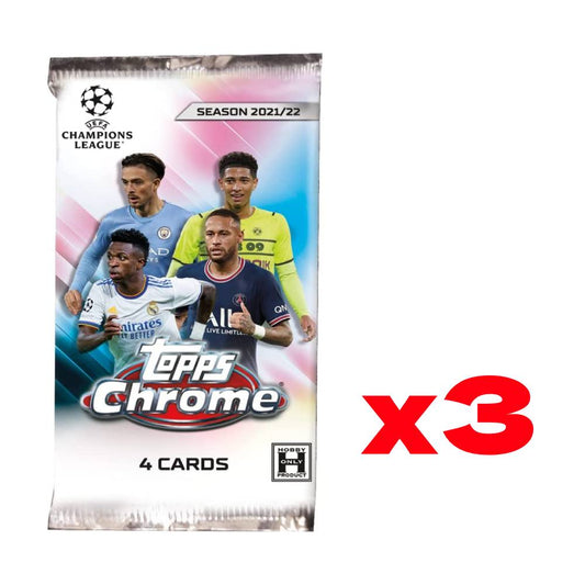 Topps UEFA Champions League Chrome Lite 2021/22 - 3 Packs