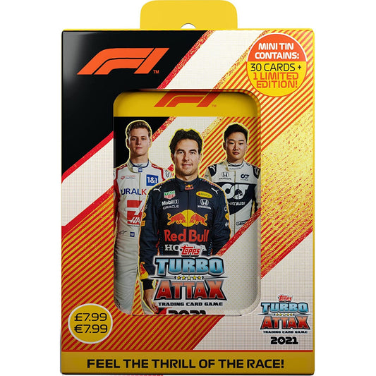 Topps Turbo Attax 2021/2022 - Mini Tin 1 (Perez, Tsunoda, Schumacher)