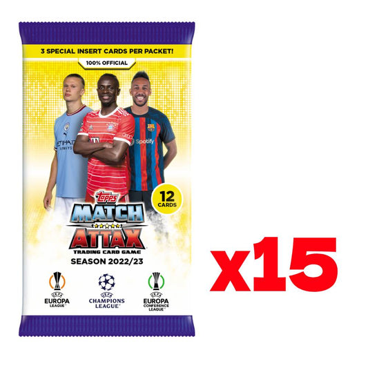 Topps Match Attax 2022/23 - 15 Packs