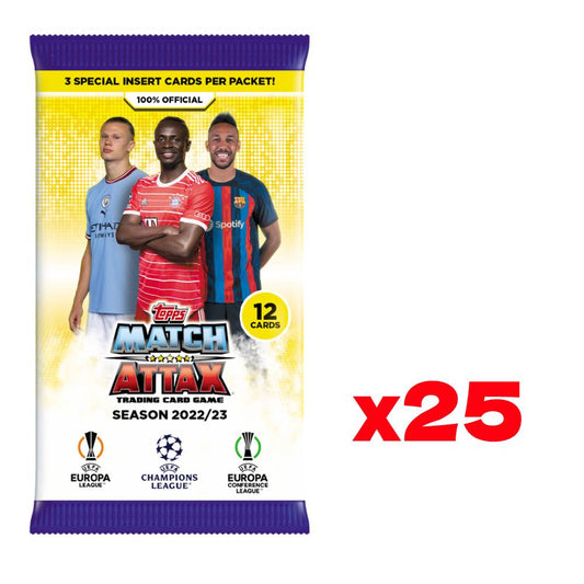 Topps Match Attax 2022/23 - 25 Packs