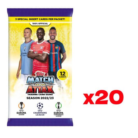 Topps Match Attax 2022/23 - 20 Packs