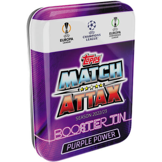 Topps Match Attax 2022/2023 - Mini Tin (Purple Power)