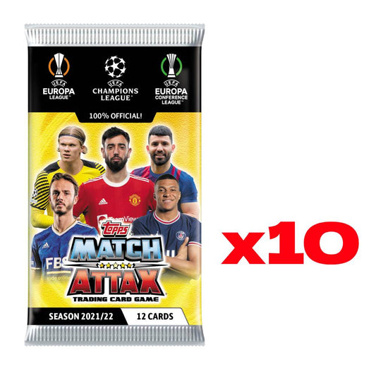 Topps Match Attax 2021/22 - 10 Packs