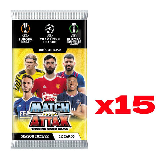 Topps Match Attax 2021/22 - 15 Packs