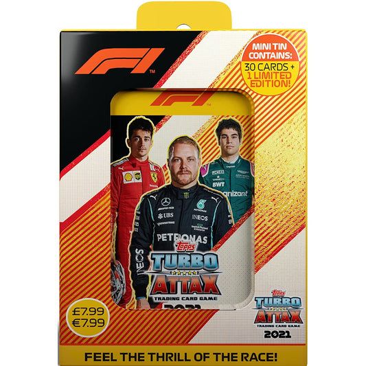 Topps Turbo Attax 2021/2022 - Mini Tin 3 (Bottas, Leclerc, Stroll)