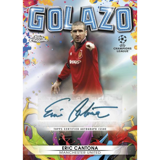 Topps 2021/22 UEFA Champions League Chrome Hobby Box (18 packs)