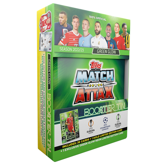 Topps Match Attax 2022/2023 - Mini Tin (Green Glow)