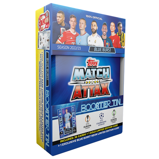 Topps Match Attax 2022/2023 - Mini Tin (Blue Burst)