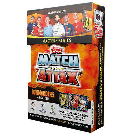 Topps Match Attax 2022/2023 - Mega Tin (Commanders)